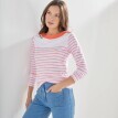 Pruhované tričko s dlhými rukávmi
