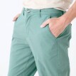 Chino kalhoty ze strečového kepru, klasický střih