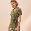Blúzka s ozdobnou viazačkou