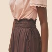 Dlhá krepónová sukňa