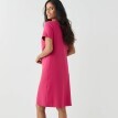 Krátke šaty na zapínanie z úpletu Milano
