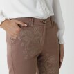 Pantaloni Chino cu imprimeu paisley