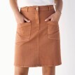 Krátká sukně s kapsami