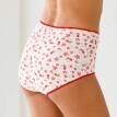 Sada 4 kalhotek maxi s potiskem třešní