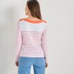 Pruhované tričko s dlhými rukávmi