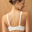 Diskrétna čipková podprsenka s podšívkou z mikrovlákna, so skrytými kosticami