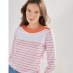 Pruhované tričko s dlhými rukávmi