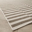 Obdĺžnikový pruhovaný obojstranný koberec