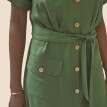 Safari šaty na gombíky