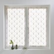 Rovná záclona s motivem art deco, 1 pár