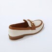 Mokasíny z 2 materiálov