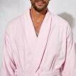 Szlafrok welurowy frotte Colombine® z kołnierzem szalowym