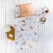 Detská bavlnená posteľná bielizeň Chafou s potlačou mačiek