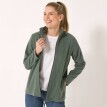 Hanorac fleece cu fermoar