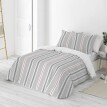 Bavlněné povlečení s pruhovaným potiskem Alfred