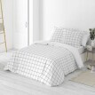 Bavlněné povlečení s kostkovaným potiskem Emile
