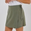 Sukňové šortky s prímesou ľanu