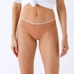 Sada 2 bezešvých kalhotek midi s vysokým pasem z mikrovlákna