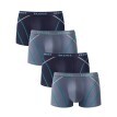 Sada 4 boxerek s kontrastním prošitím