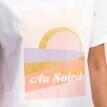 Вільна футболка з принтом Au Soleil