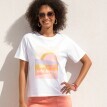 Вільна футболка з принтом Au Soleil