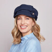 Baret s kšiltem, modrá