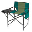 Kempingszék tárolóasztallal és zsebekkel