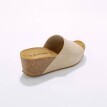 Kožené pantofle na korkové podrážce
