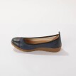 Kožené baleríny s pružnými časťami