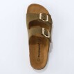 Bőr papucs 2 csattal