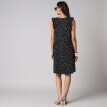 Krátké šaty s potiskem puntíků