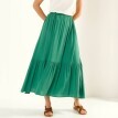 Dlouhá kreponová sukně