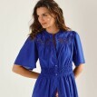 Rochie macrame cu catarame