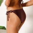 Plavkové slipové nohavičky Camano s viazačkami