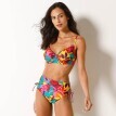 Купальники-труси з високою посадкою та принтом Cayetana