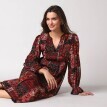 Dlouhé šaty s patchwork boho potiskem