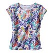 Tricou cu imprimeu tropical