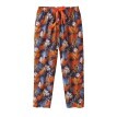 Pantaloni de pijama 3/4 cu talie elastică și imprimeu tropical