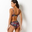 Стягуючий бюстгальтер-купальник Kalibo з принтом та прихованою кісточкою