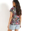 Koszulka z nadrukiem tropikalnym