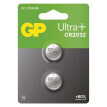 GP lithiová baterie ULTRA PLUS CR2032, 2 ks