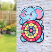 Joc cu minge Velcro Elefant