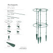 Podpera pre rastliny FLOO SUPPORTS 35 cm
