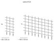 Podpera pre rastliny FLOO SUPPORTS 6x 60 cm