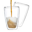 Pahar Latte Macchiato cu pereți dubli, 2 buc., 400 ml