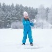Czapka dziecięca z pomponem