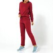 Jednobarevné jogging kalhoty z
česaného moltonu