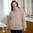Sherpa mikina na zip