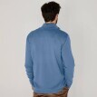 Pulóver z vlny merino so stojačikom na zips