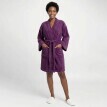 Krátky unisex župan s kimono golierom